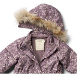 Wheat Purple Tulips Jacket Mathilde Tech