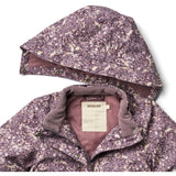 Wheat Purple Tulips Jacket Tove Tech