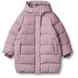 Wheat Soft Lilac Puffer Frakk Yrsa