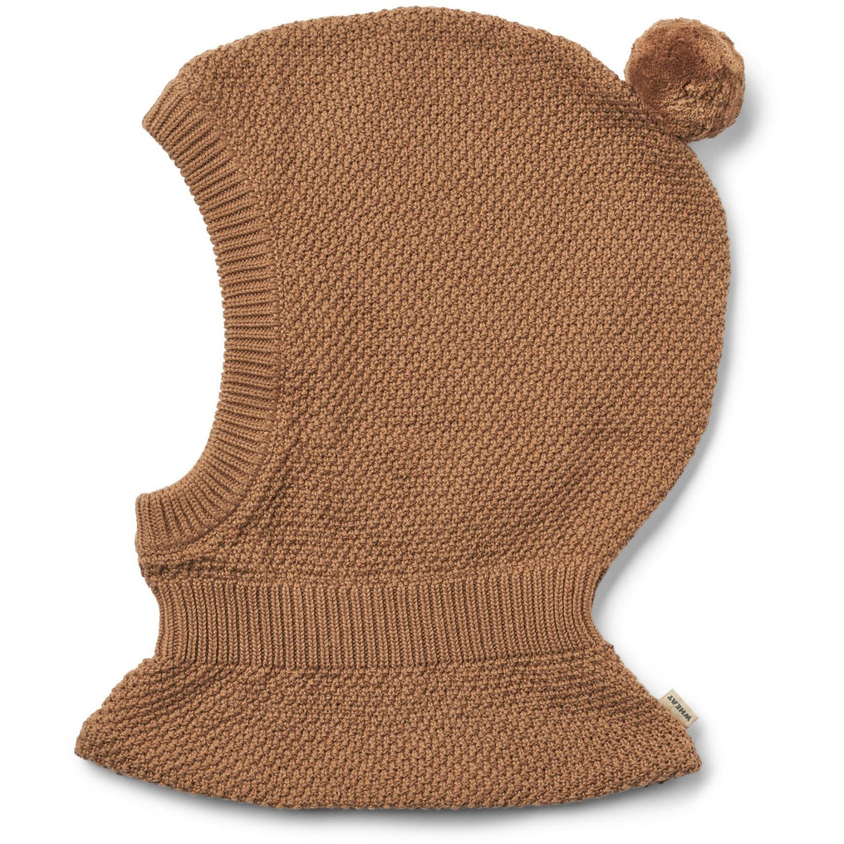 Wheat Caramel Knitted Elefanthatt Pomi