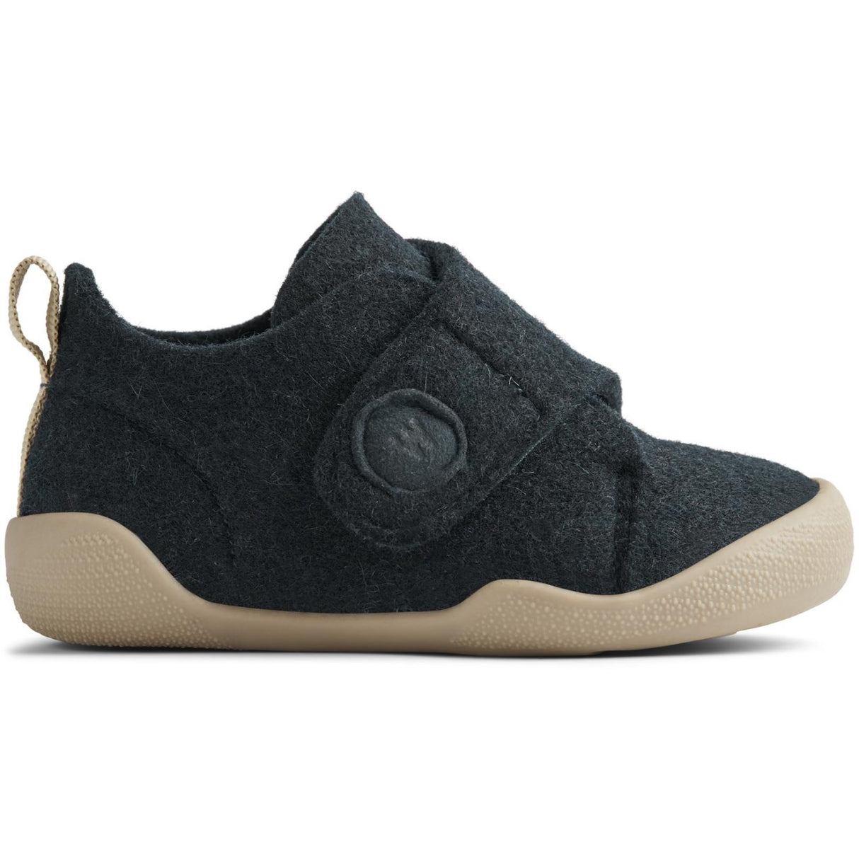 Wheat Navy Indoor Shoe Fleecy