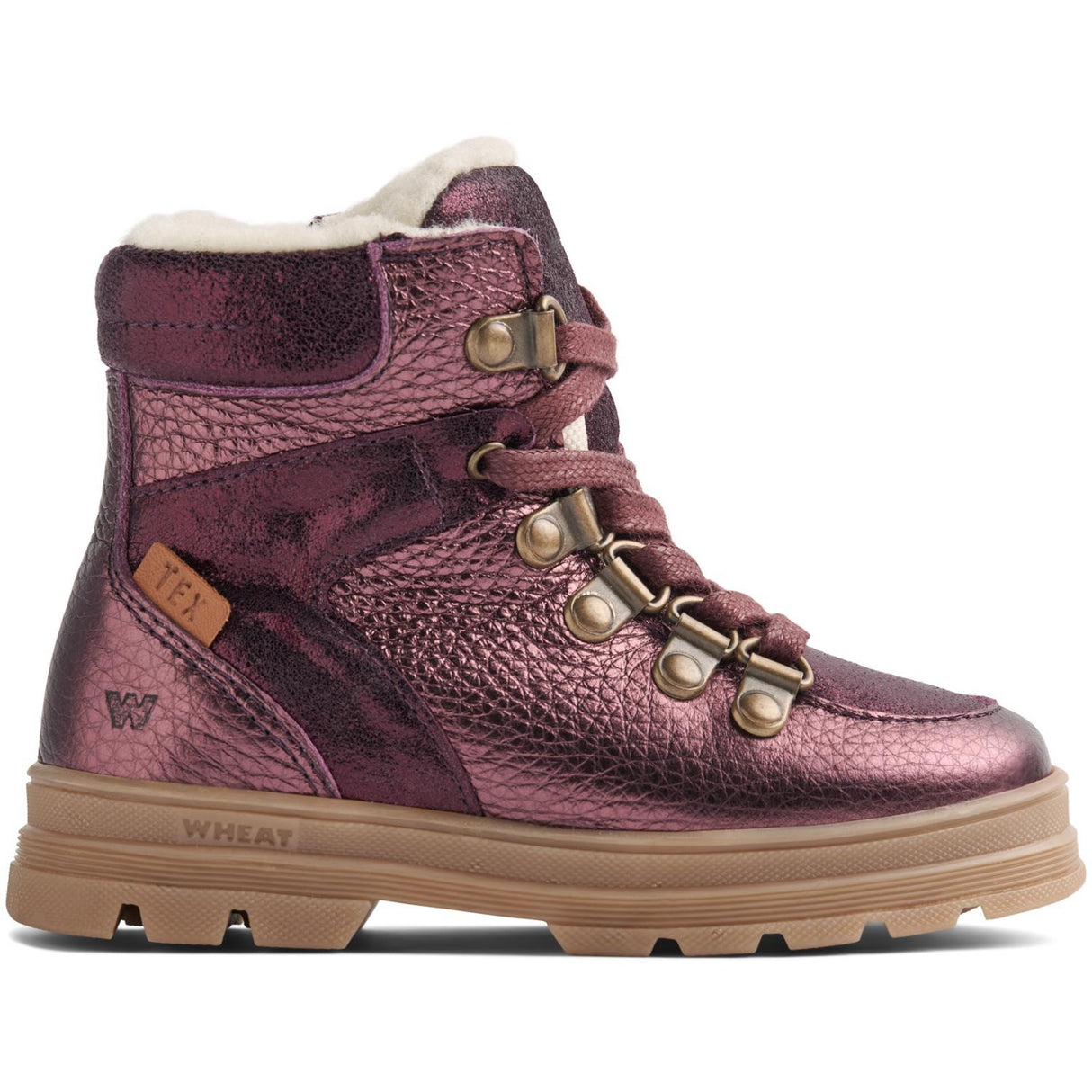 Wheat Bordeaux Vinterstövlar Toni Hiker Tex