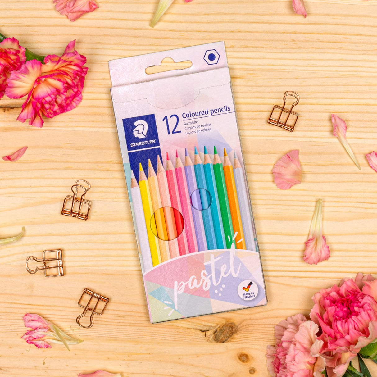 Staedtler kritor Pastel Line Hexagonal 9