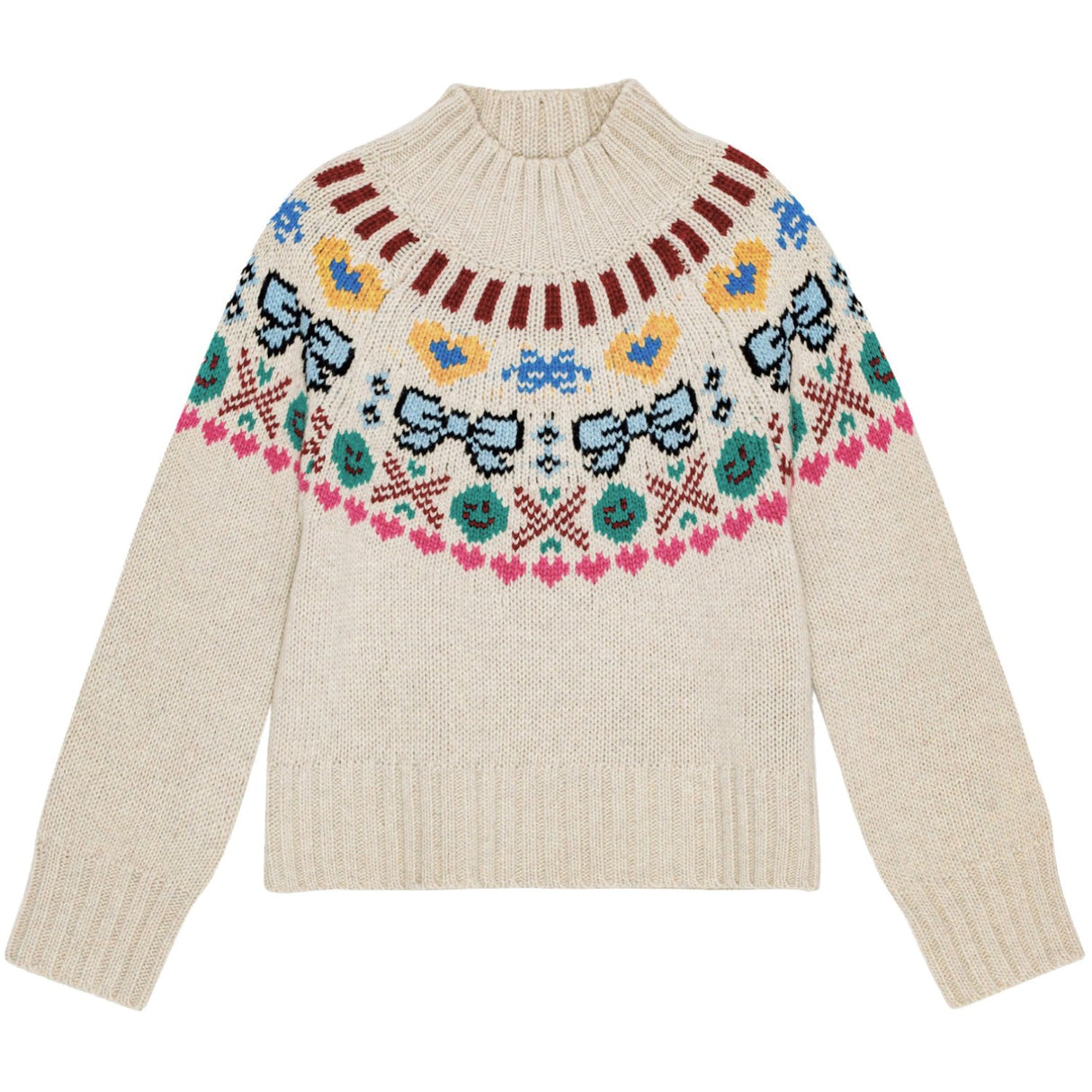 Molo Pixel Bows Gimlassi Sweatshirt