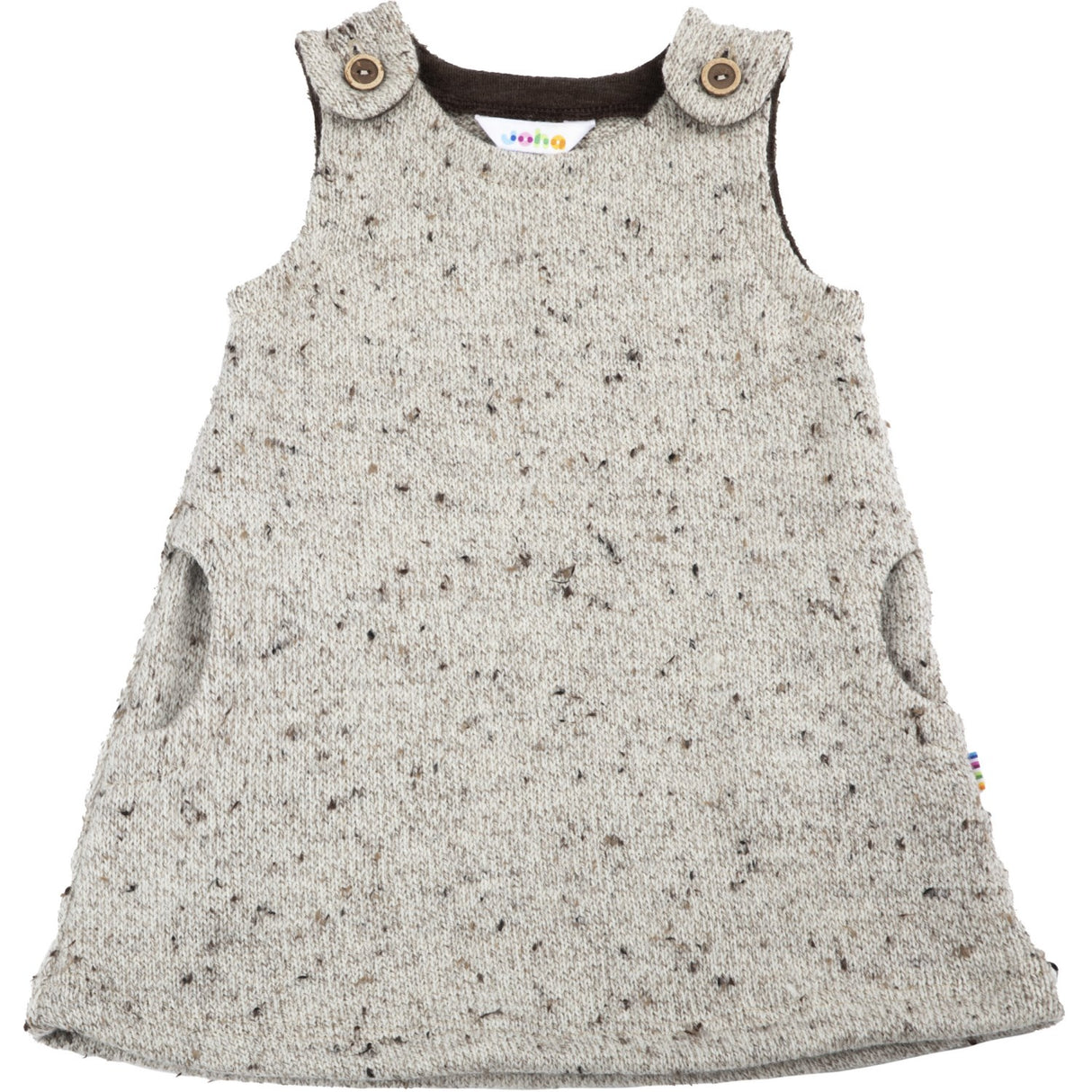 Joha Ull Beige Pinafore Klänning