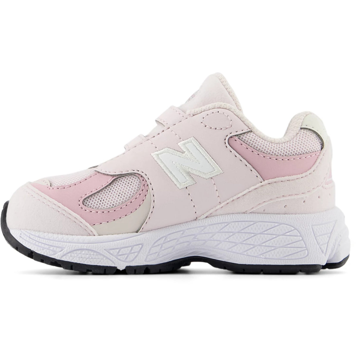 New Balance Pink Granite 2002 Kids Hook & Loop Sneakers