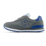 New Balance Harbor Grey 515 Kids Hook & Loop Sneakers