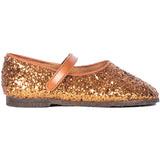 Angulus Bronze Glitter/Cochnac Ballerinaskor I Funklende Glitter