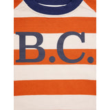 Bobo Choses Orange Bc Stripes Blus