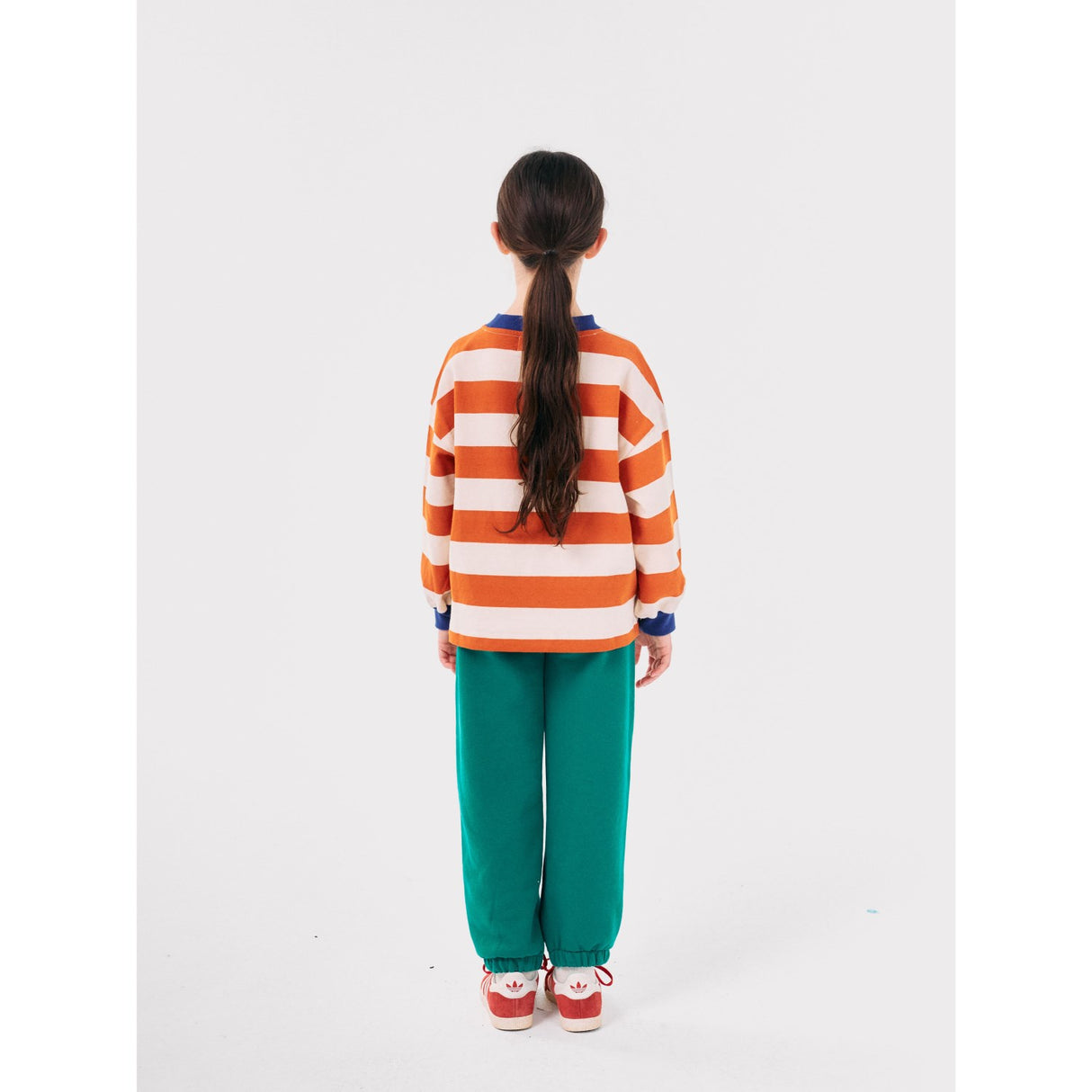 Bobo Choses Orange Bc Stripes Blus