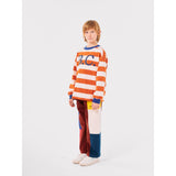 Bobo Choses Orange Bc Stripes Blus