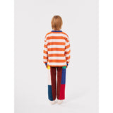 Bobo Choses Orange Bc Stripes Blus