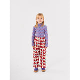 Bobo Choses Lavender Cherry All Över Turtle Neck Blus