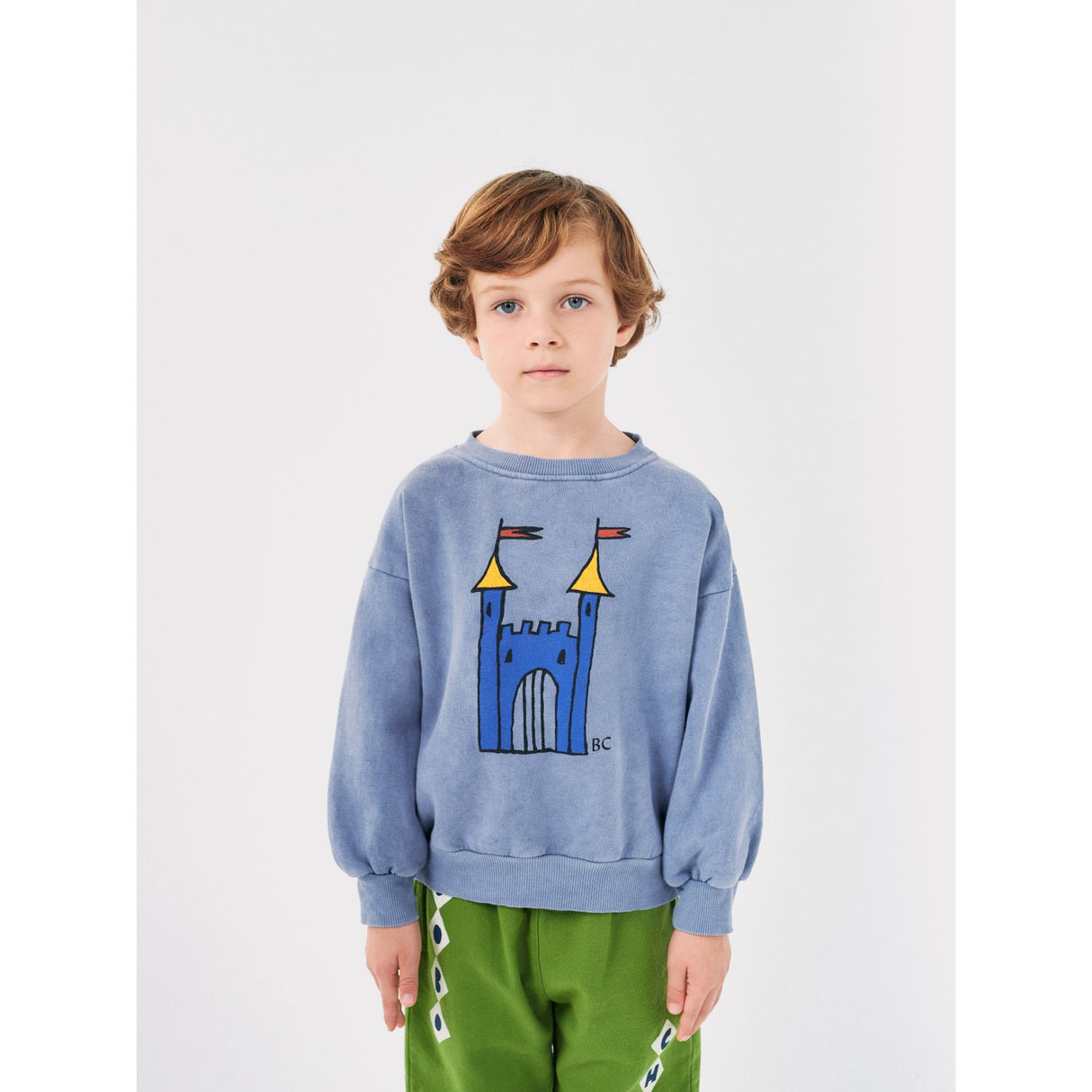 Bobo Choses Grey Faraway Castle Sweatshirt 2