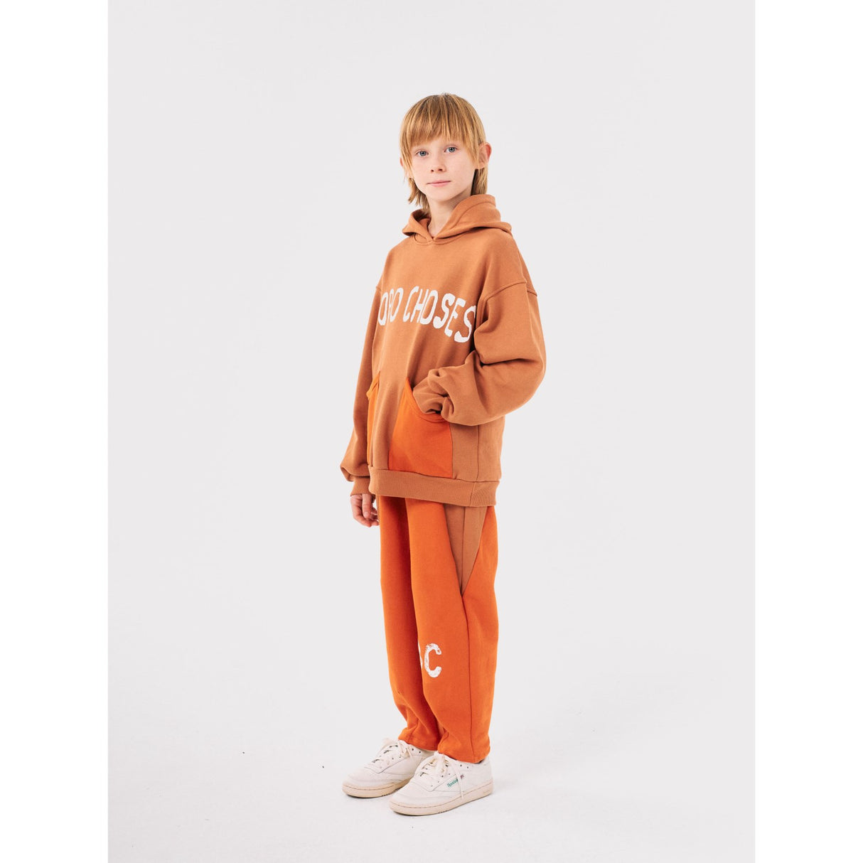 Bobo Choses Brown Bobo Choses Shadow Hoodie