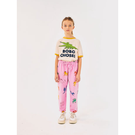 Bobo Choses Pink Wonder Horse All Över Paper Bag Jochging Pants