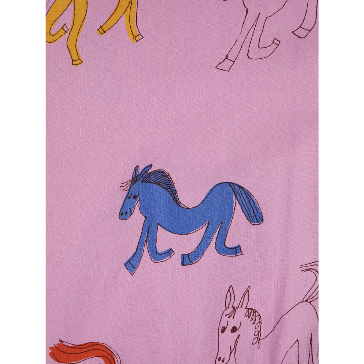 Bobo Choses Pink Wonder Horse All Över Woven Dress 6