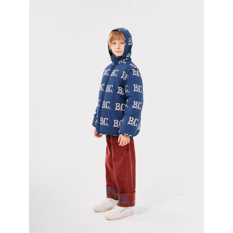 Bobo Choses Midnight Blue B.C Vintage All Över Padded Anorak