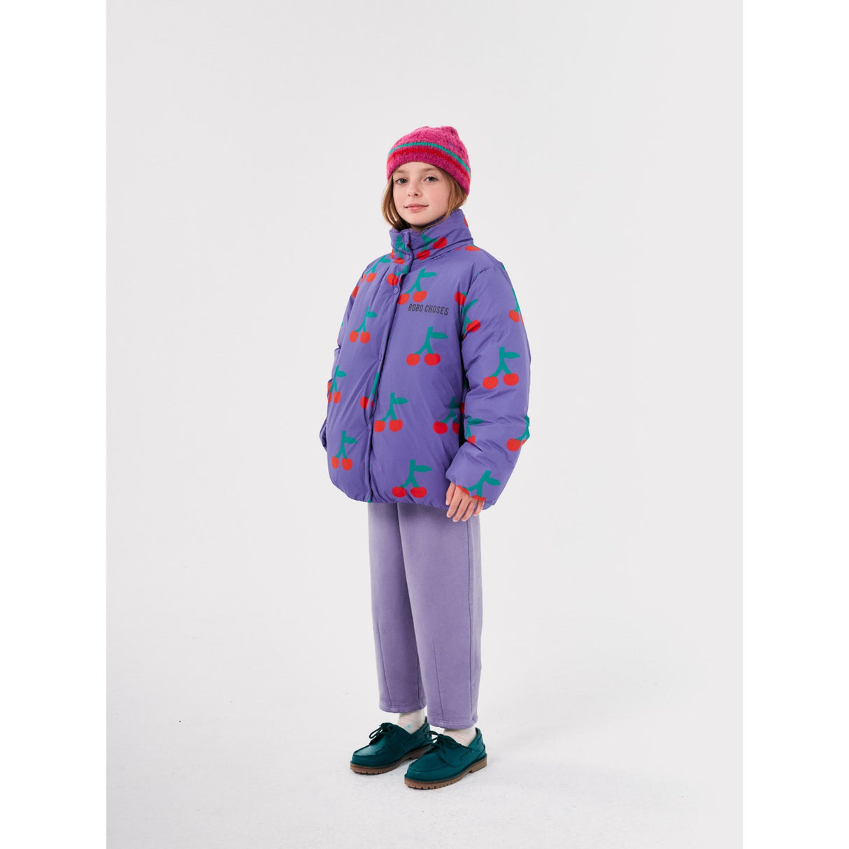 Bobo Choses Lavender Bobo Cherry All Över Anorak