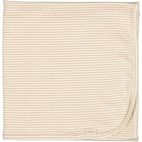 MarMar Modal Fine Rib Sandstone Stripe Alida Filt