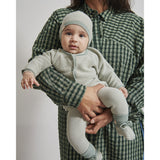 MarMar New Born Modal Mix Dusty Jade Stripe Totti Sticka Cardigan