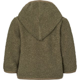 MarMar Bonded Teddy Olive Leaf Jojo Fleece Jacka