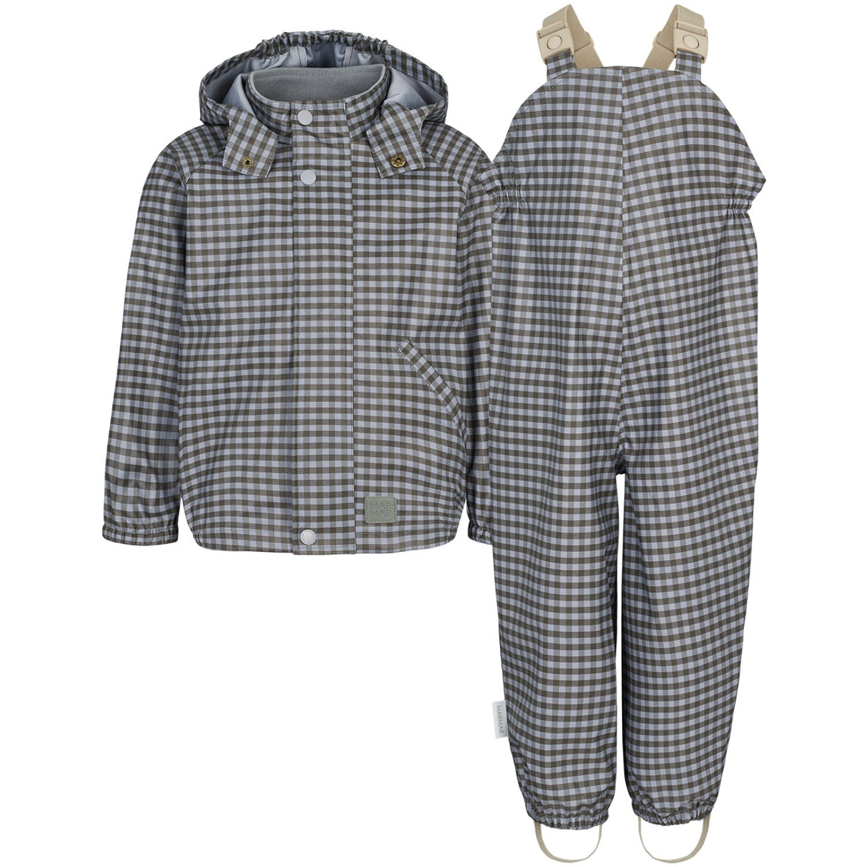 MarMar Rainwear Espresso Check Oddy Regndräkt