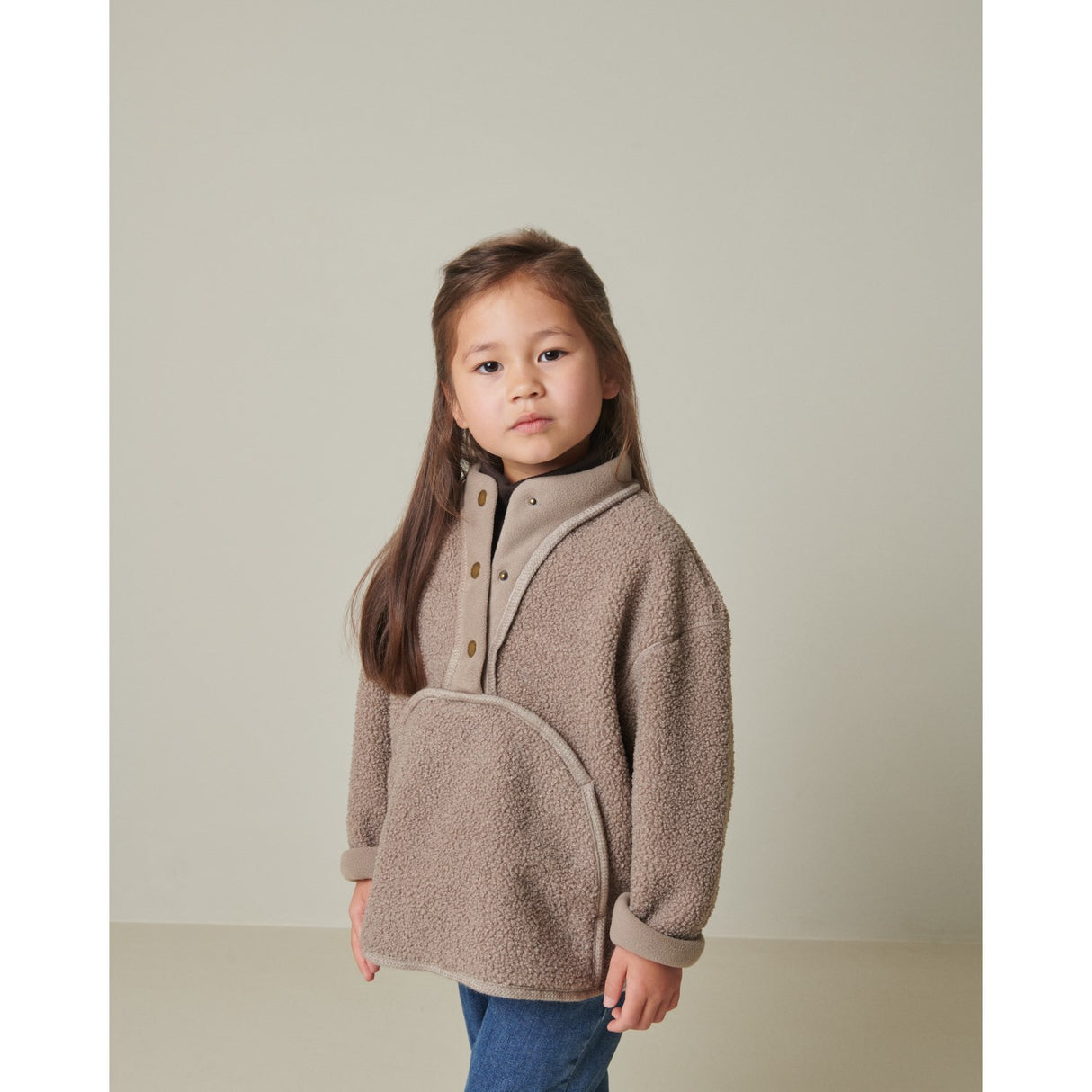 MarMar Bonded Teddy Sandy Shores Joy Fleece Jacka