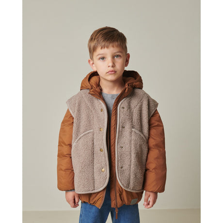 MarMar Bonded Teddy Sandy Shores Jolly Fleece Väst