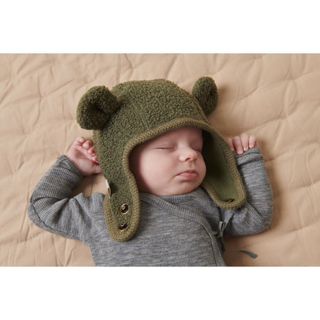 MarMar Bonded Teddy Olive Leaf Aki Hatt