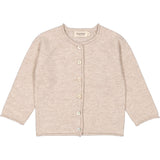 MarMar Cashmere Sand Melange Tamla Knit Cardigan