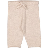 MarMar Cashmere Sand Melange Powy Knit Byxor