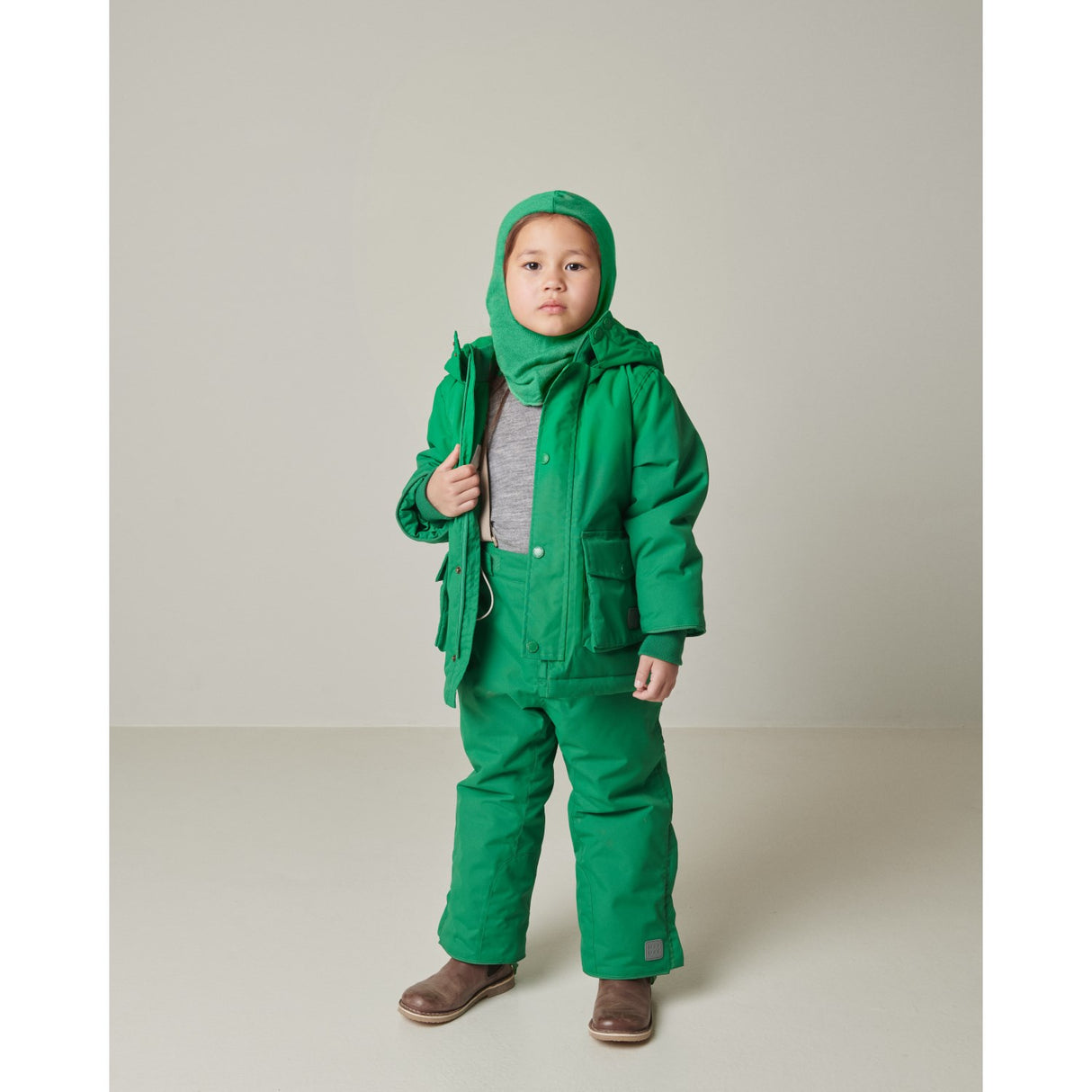 MarMar Technical Outerwear Solid Emerald Orla Cover-up Byxor