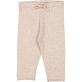 MarMar Cashmere Sand Melange Powy Knit Byxor