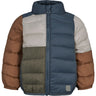 MarMar Vegan Puffer Shaded Blue Block Owe Jacka