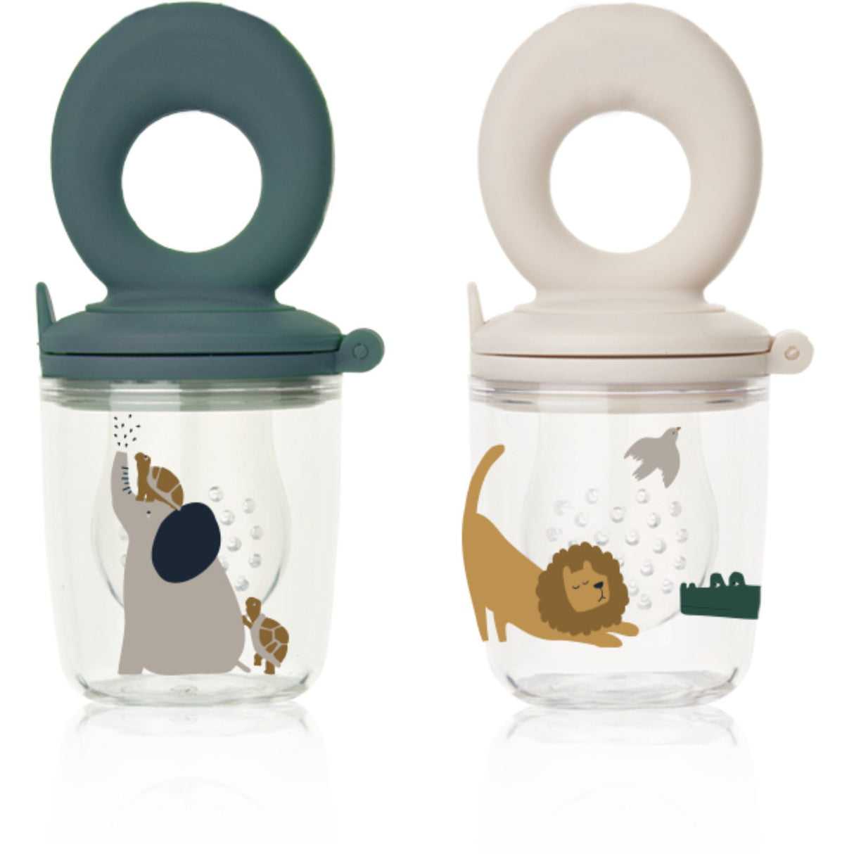 LieWood All Tochether / Sandy Miranda Printed Food Feeder 2-Pack