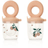 LieWood Peach / Sea Shell Miranda Printed Food Feeder 2-Pack