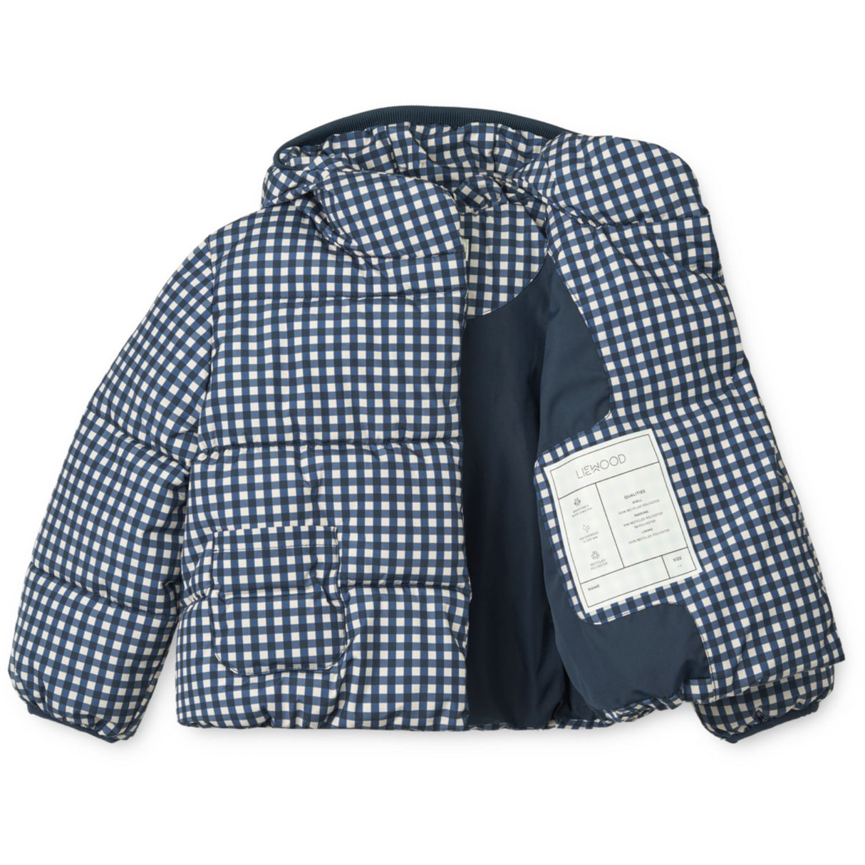 LieWood Check Classic Navy / Dark Sandy Giovanna Jacka