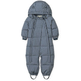 LieWood Check Classic Navy / Dark Sandy Sylvie Baby Flygdräkt