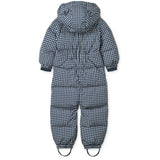 LieWood Check Classic Navy / Dark Sandy Sylvie Baby Flygdräkt