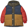 LieWood Army Brown Multi Mix Palle Puffer Dunjacka