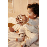 LIEWOOD Mustard Multi Mix Annemette Bebis Rattle Motoric Toy