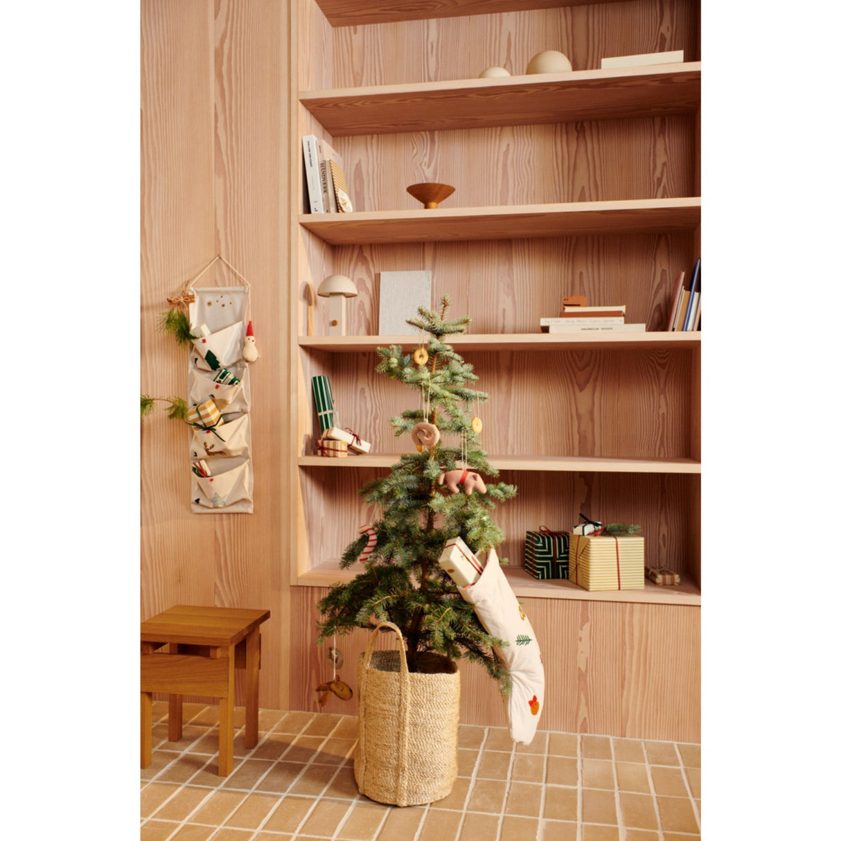 LIEWOOD Holiday / Sandy Basil Julstrumpa