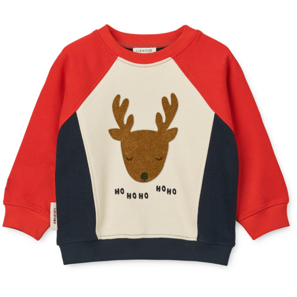 LIEWOOD Holiday Reindeer / Sandy Aude Placement Sweatshirt