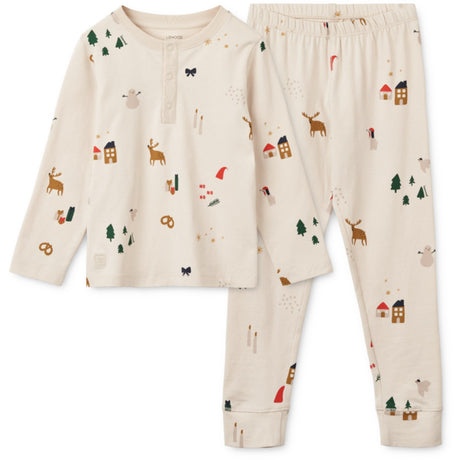 LIEWOOD Holiday / Sandy Wilhelm Printed Pyjamas Set