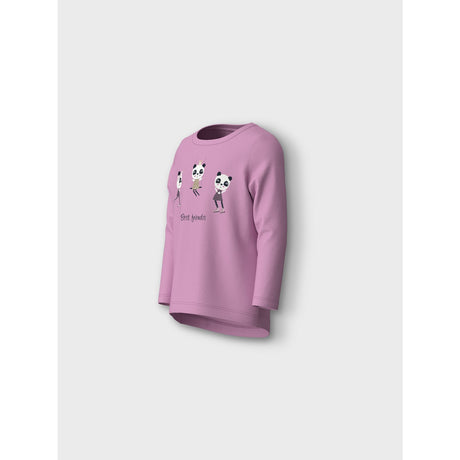 Name It Pastel Lavender Panda Vix Blus