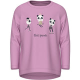 Name It Pastel Lavender Panda Vix Blus