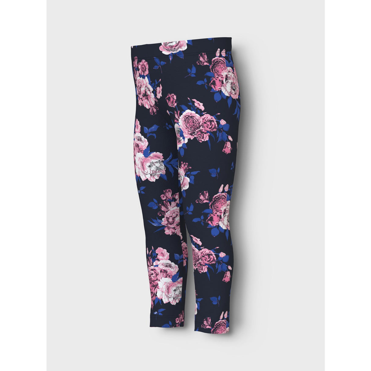 Name It Dark Sapphire Big Flowers Vivian AOP Leggings