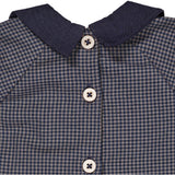 Copenhagen Colors Navy Check Combi Check Baby Set 4