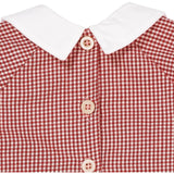 Copenhagen Colors Red Check Combi Check Baby Set 4